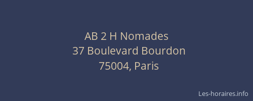 AB 2 H Nomades