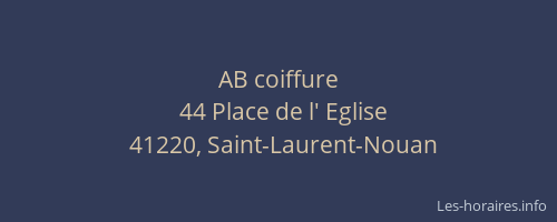 AB coiffure