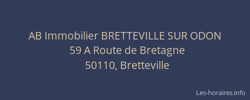 AB Immobilier BRETTEVILLE SUR ODON