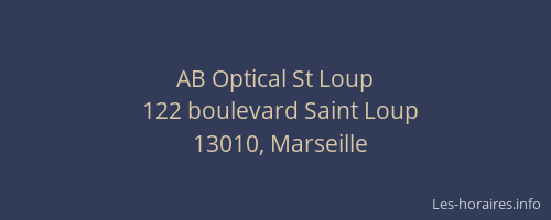 AB Optical St Loup