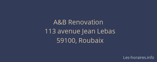 A&B Renovation