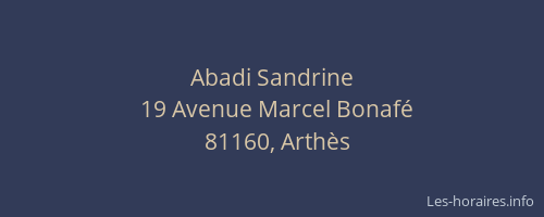 Abadi Sandrine