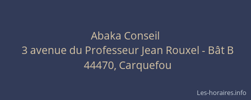Abaka Conseil