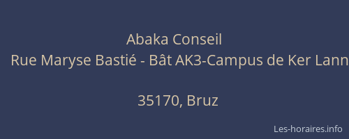 Abaka Conseil