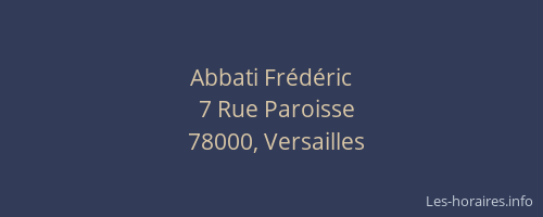 Abbati Frédéric