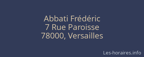 Abbati Frédéric