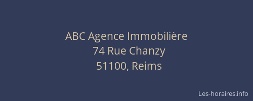 ABC Agence Immobilière