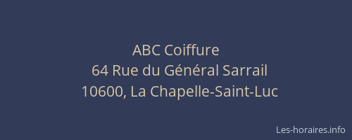 ABC Coiffure