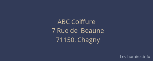 ABC Coiffure