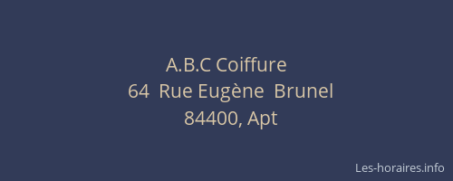 A.B.C Coiffure