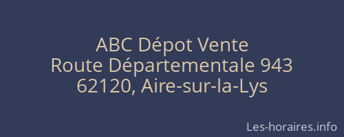 ABC Dépot Vente