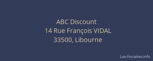 ABC Discount