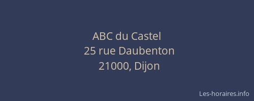 ABC du Castel