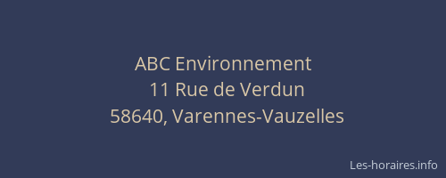 ABC Environnement