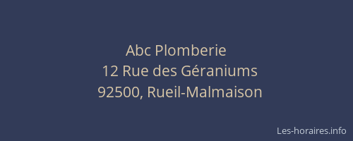 Abc Plomberie