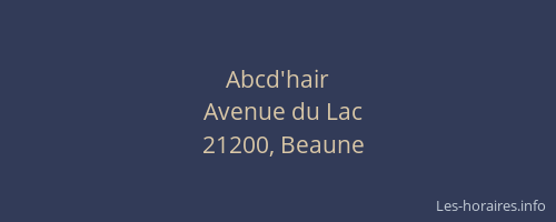Abcd'hair