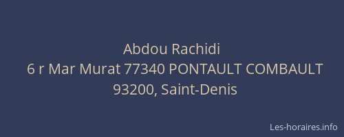 Abdou Rachidi