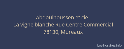 Abdoulhoussen et cie