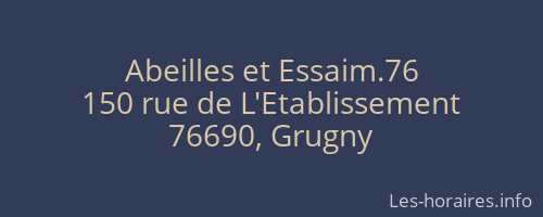 Abeilles et Essaim.76