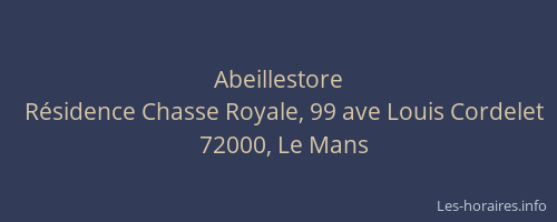 Abeillestore