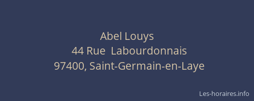 Abel Louys