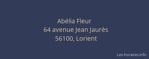 Abélia Fleur