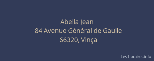 Abella Jean