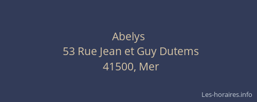 Abelys