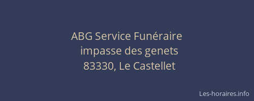 ABG Service Funéraire