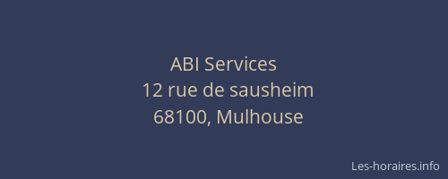 ABI Services
