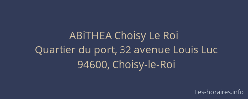 ABiTHEA Choisy Le Roi