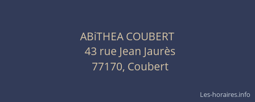 ABiTHEA COUBERT