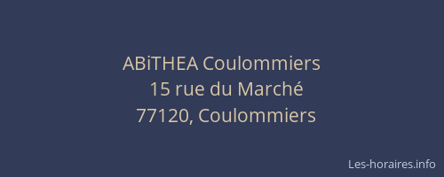ABiTHEA Coulommiers
