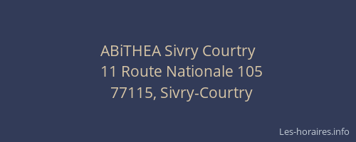 ABiTHEA Sivry Courtry