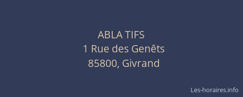 ABLA TIFS