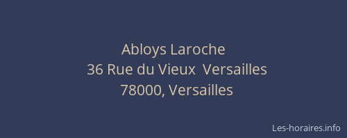 Abloys Laroche