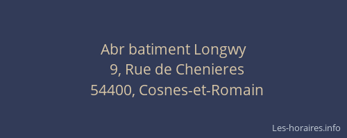 Abr batiment Longwy