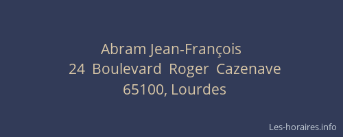 Abram Jean-François