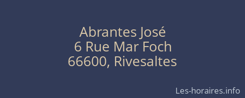 Abrantes José