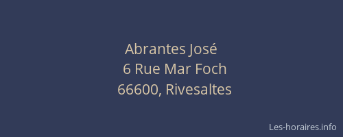 Abrantes Jos&eacute;