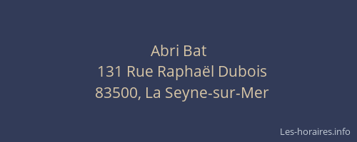 Abri Bat