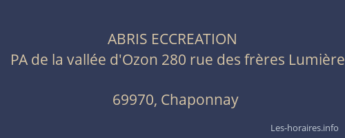 ABRIS ECCREATION