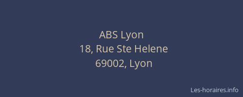 ABS Lyon
