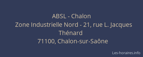 ABSL - Chalon