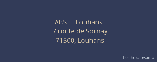 ABSL - Louhans