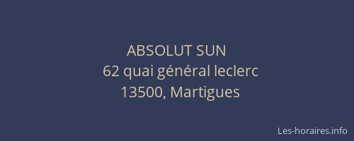 ABSOLUT SUN