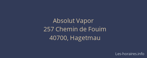 Absolut Vapor