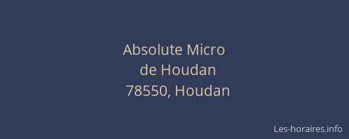 Absolute Micro