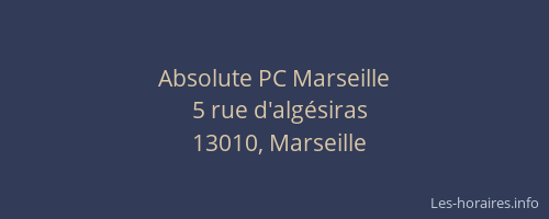 Absolute PC Marseille