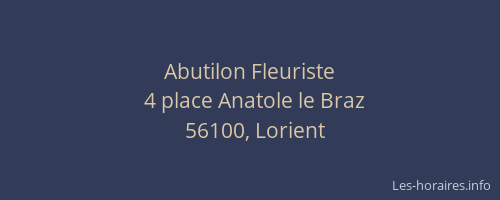 Abutilon Fleuriste